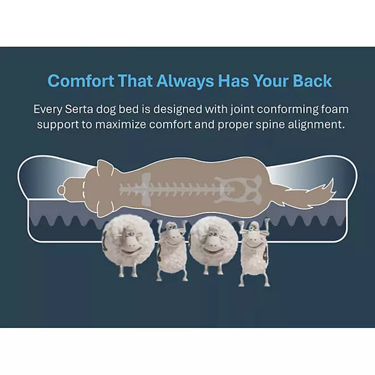 Serta Orthopedic Sofa Pet Bed