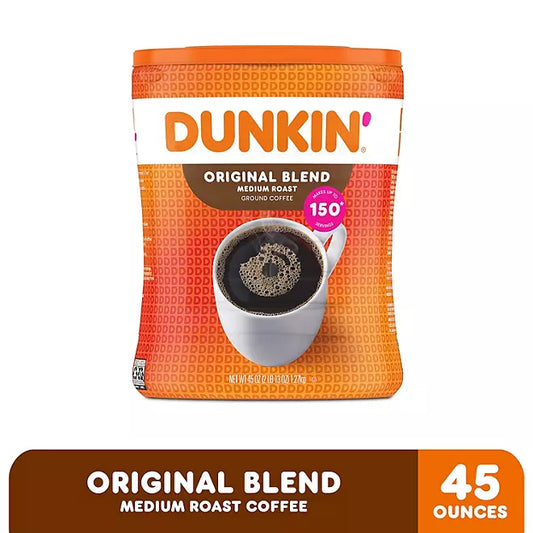 Dunkin' Medium Roast Ground Coffee 45 oz