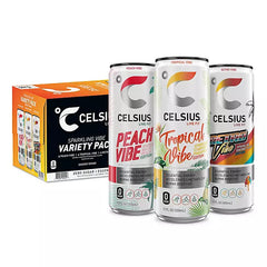Celsius Vibe Sparkling Energy Drink Variety Pack