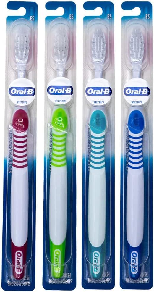 Oral-B Complete Sensitive Toothbrush, 35 Extra Soft - Pack of 4