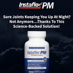 Instaflex PM Nighttime Joint Support with Levagen, Tamaflex, GABA & Ashwagandha – Mobility & Sleep Aid – 60 Vegan Capsules Ballimart