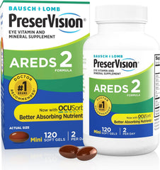 PreserVision 210ct AREDS 2 Formula – Bausch + Lomb Eye Vitamins