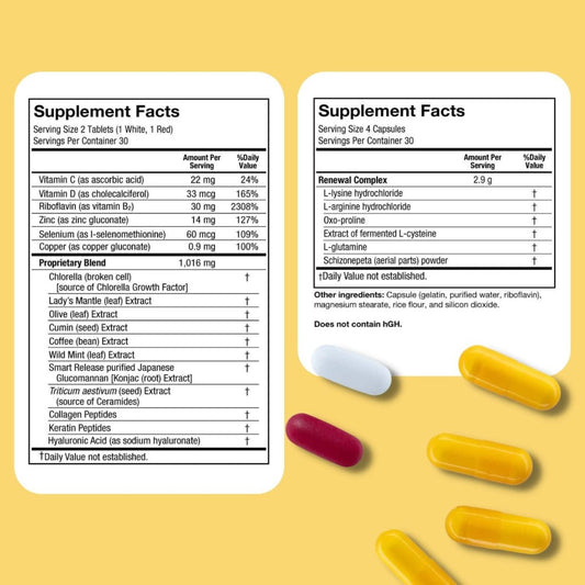SeroVital Advanced Dietary Supplement 120 Capsules + 60 Tablets
