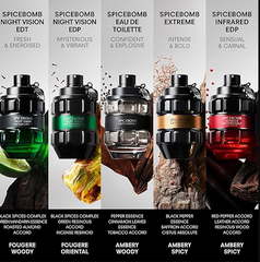Viktor&Rolf - Spicebomb Nightvision Eau de Toilette - Warm, Spicy & Fresh - Cologne for Men - with Notes of Bergamot Citrus, Black Spices & Rosemary Viktor & Rolf