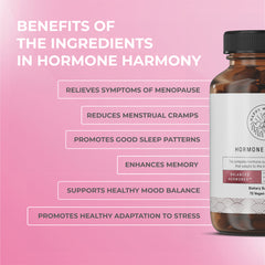 Happy Mammoth Hormone Harmony – 72 Capsules | Natural Hormone Balance for Women