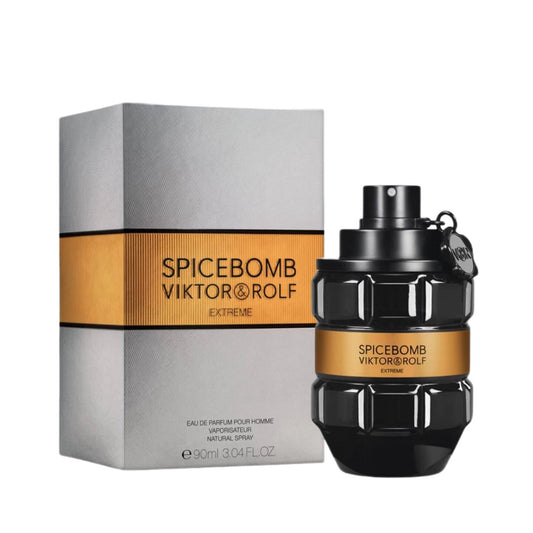 Spicebomb Extreme Eau de Parfum for Men – Viktor&Rolf | 90ml | Woody & Spicy Cologne with Amber & Vanilla Notes