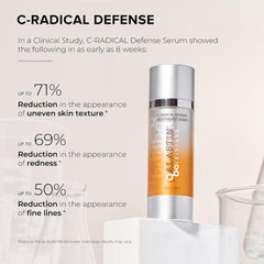 C-RADICAL Defense Antioxidant Serum | Anti-Aging Vitamin C Formula | Fights Free Radicals & Improves Skin Texture