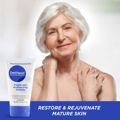 Dermend Specialized Fragile Skin Moisturizing Cream | Restore & Rejuvenate Thin, Aging Skin (4.5 oz Tube)