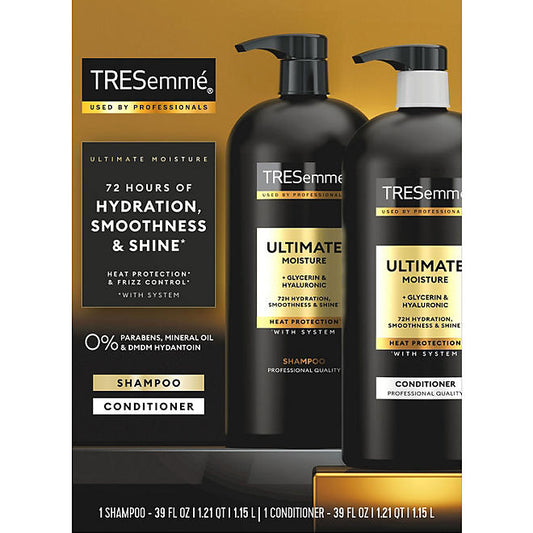 TRESemmé Ultimate Moisture Shampoo & Conditioner,