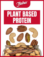 Fisher Oven Roasted Never Fried Deluxe Mixed Nuts, 24 Ounces (Pack of 1)