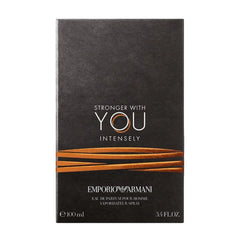 Armani Stronger With You Intensely – Eau de Parfum for Men (3.4 oz)