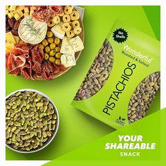 Wonderful Pistachios No Shells, Roasted & Salted Nuts, 24 Ounce
